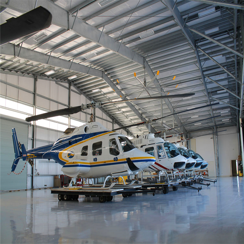 Ce &amp; ISO Certified Modern Design Steel Airplane Hangar Warehouse for Industrial Workshop Use