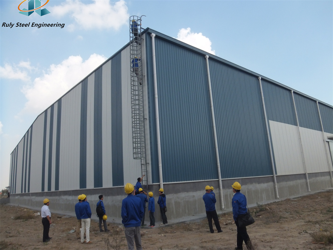 Heavy Industry Steel Structure Workshop Prefabricated Industrial Metal Buildings