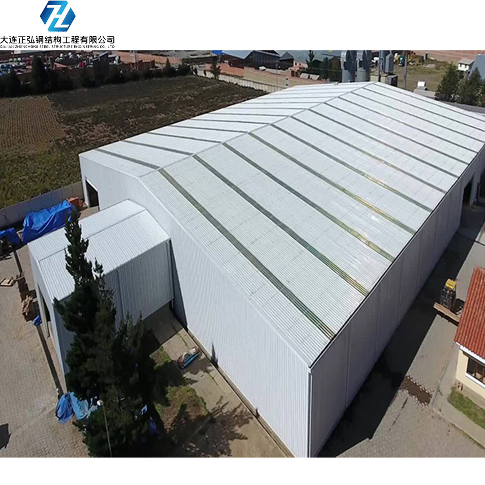 Modern Industrial Prefabricated Steel Structure Prefab Warehouse Plant Factory