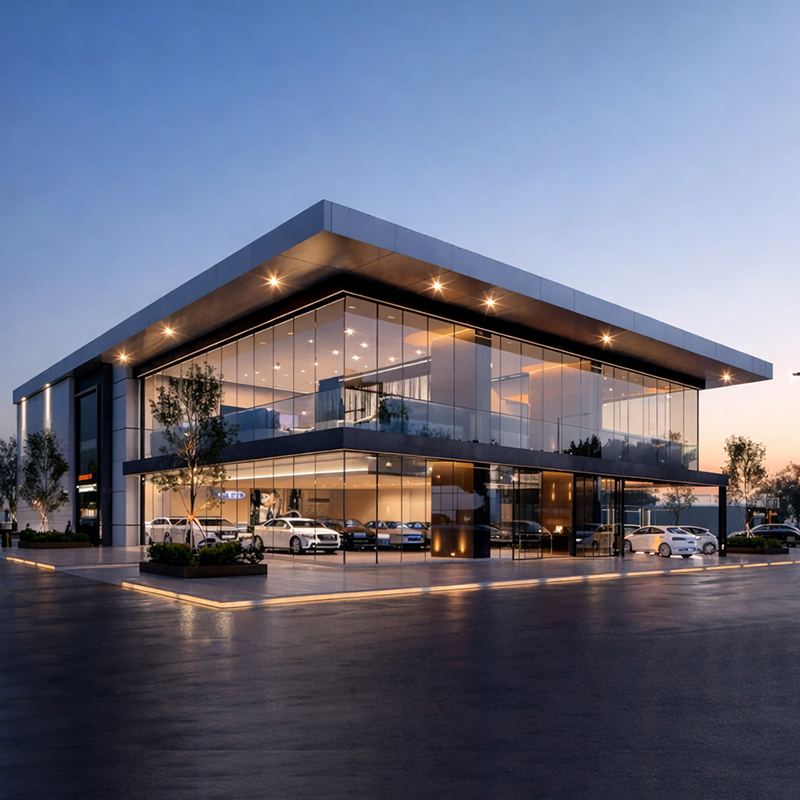 Hot Sale Modern Exhibition Hall Modular Warehouse Steel Structure Design Prefabricated Warehouse Office Building Workshop
