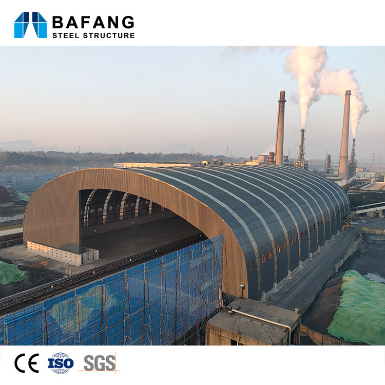 Turnkey Steel Space Frame Shed for Coal/Agro Industries Contractors' Design and Installation Solution