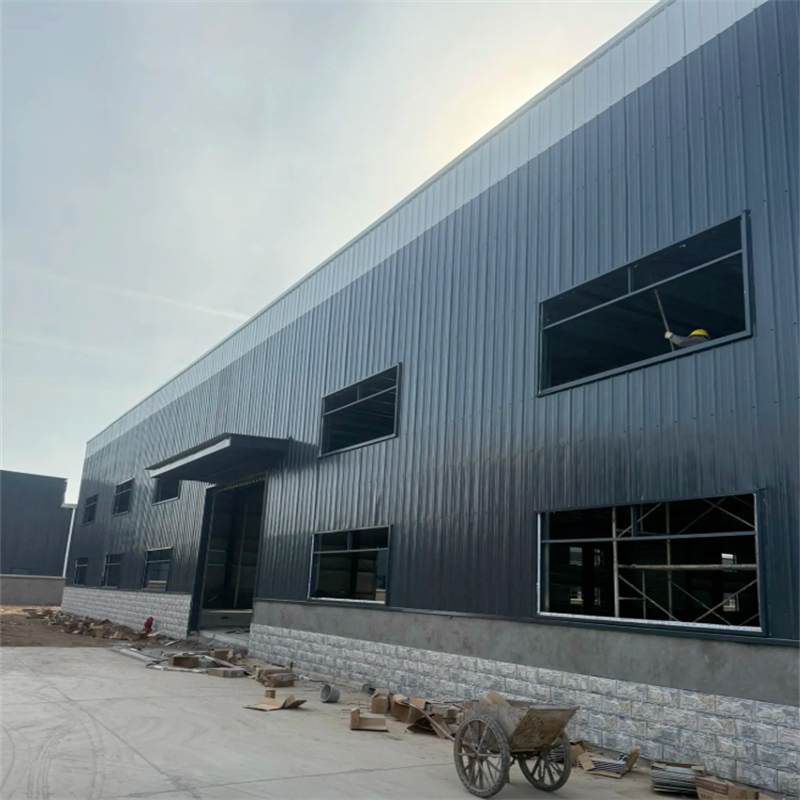 ISO Standard Cheap Modular Commercial Shed Metal Frame Steel Structure Prefabricated Warehouse