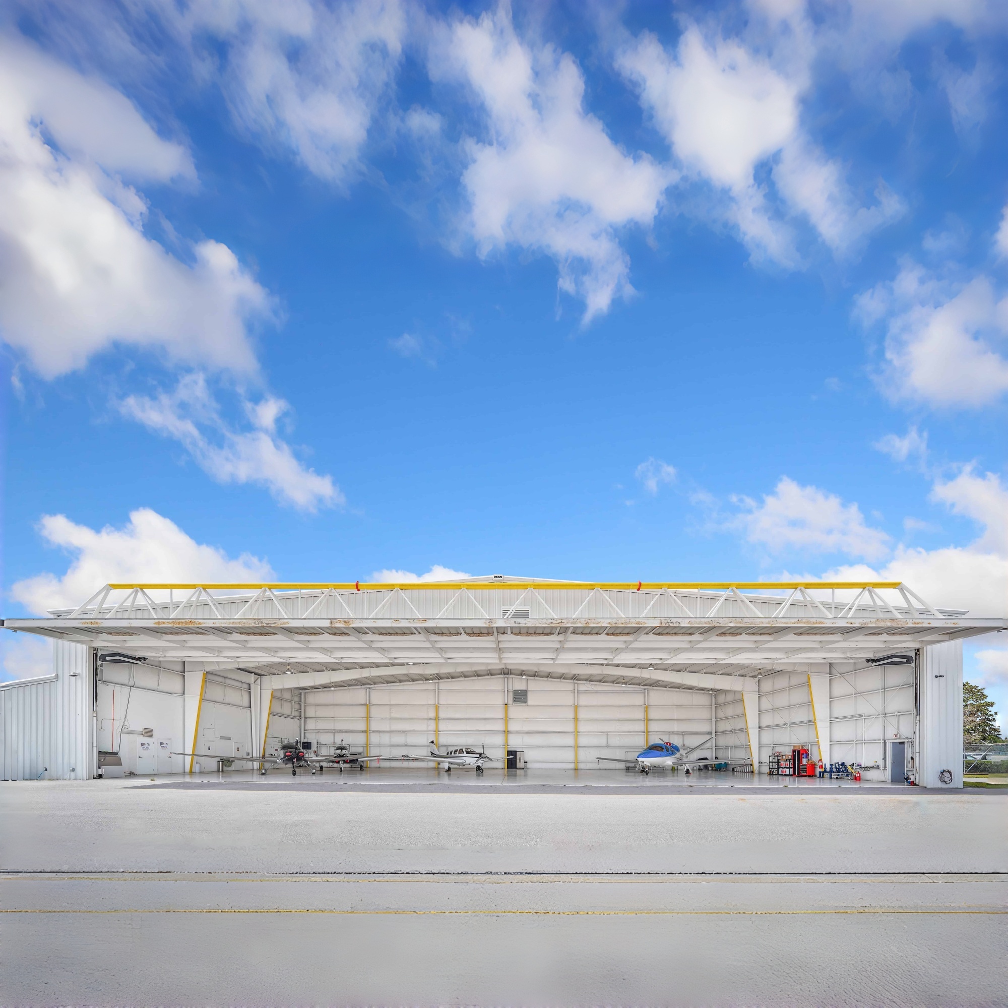 Large Span Steel Structure Aircraft Building Hangar Prefabricated Sandwich Panel Airplane Hangar