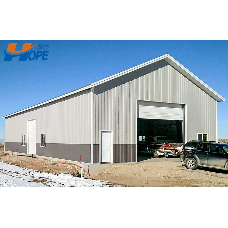 Steel Sandwich Warehouse Steel Frame Construction Prefab Steel Structure Building
