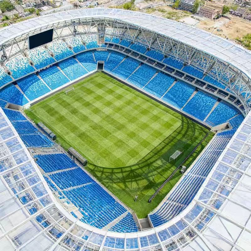 Customizable Outdoor Sports Venue Prefabricated Steel Structure Sports Hall Basketball Gym Football Stadium
