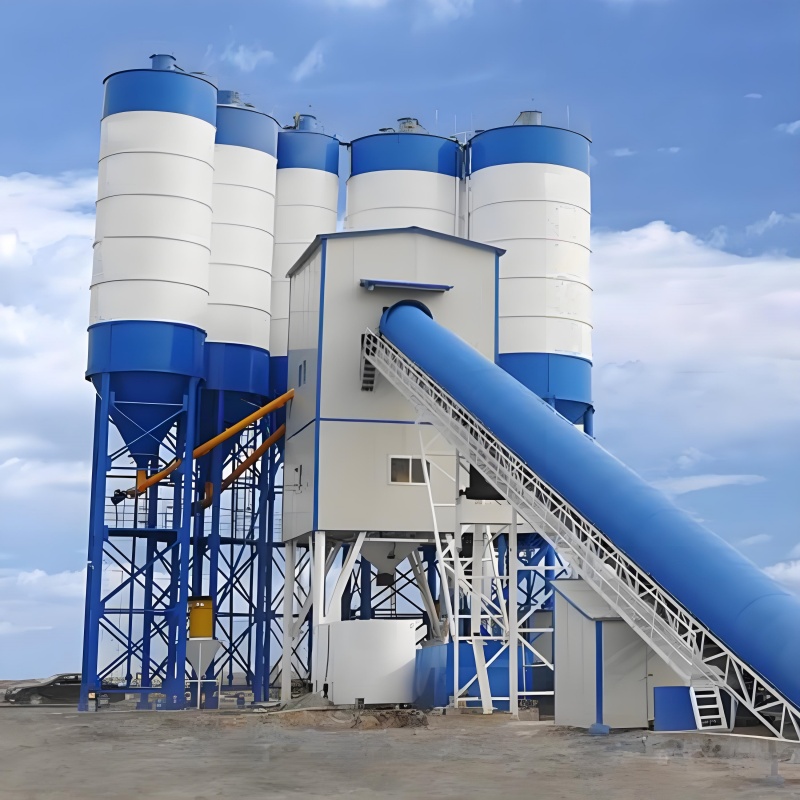 Factory Manufacture HZS60 Fully Automatic 60 Cubic Meters/Hour Stacionary Concrete Batching Plant Fully Automatic 60m3/h