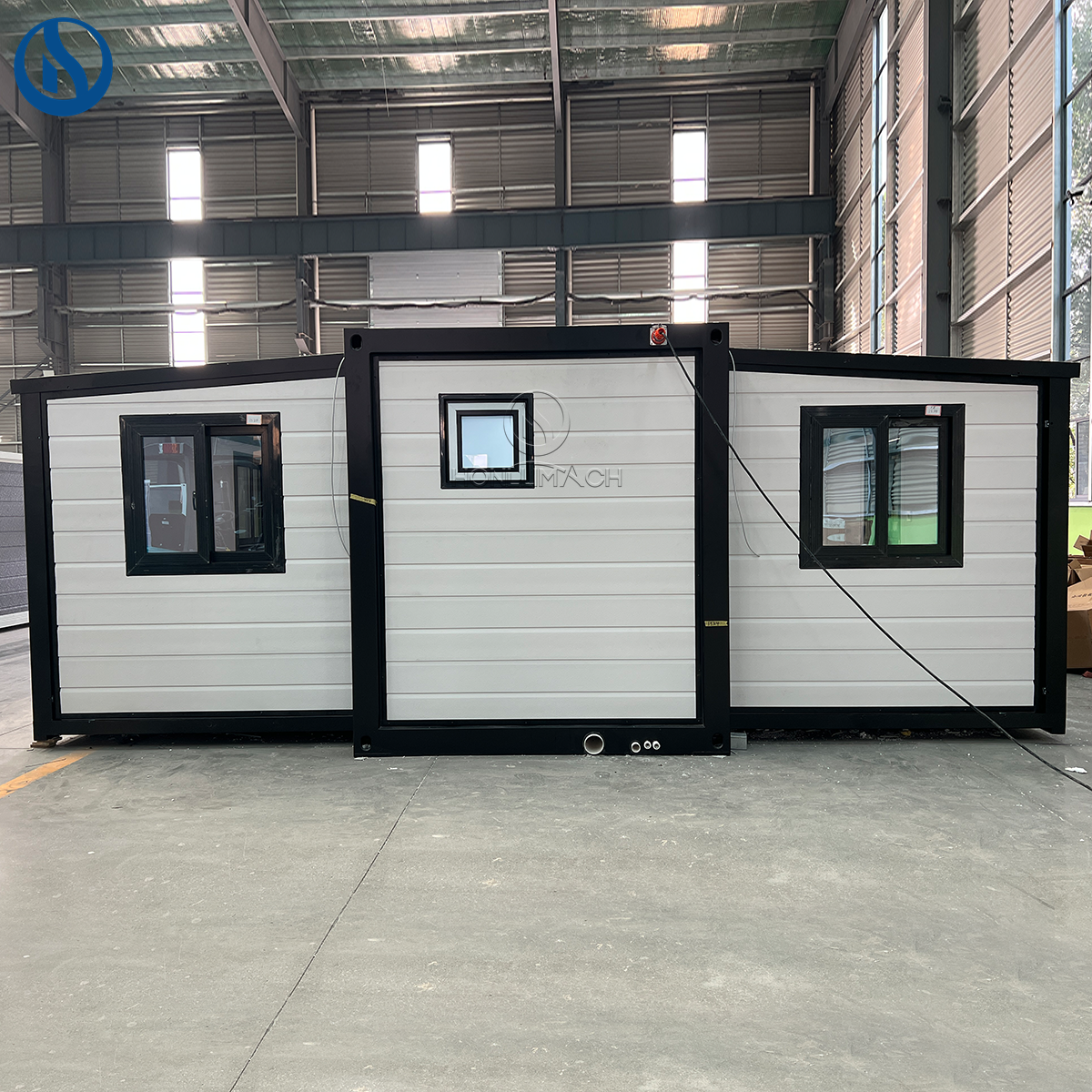HonluSecurity Prefabricated 40Ft 20Ft Container Expandable House Steel Structure Prefab Light Steel Movable Home Casa Contenedor