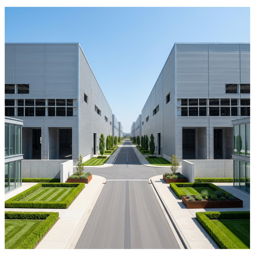 Low Cost Prefabricated Light Steel Structure Workshop | Custom Metal Warehouse Building Galvanized Surface Fiber Glass Panels