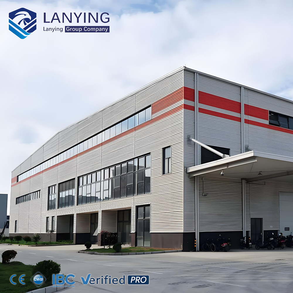 Prefab Metal Building Customized Engineer Steel Structure Modular Multi Story Building Stable Warehouse Large Span