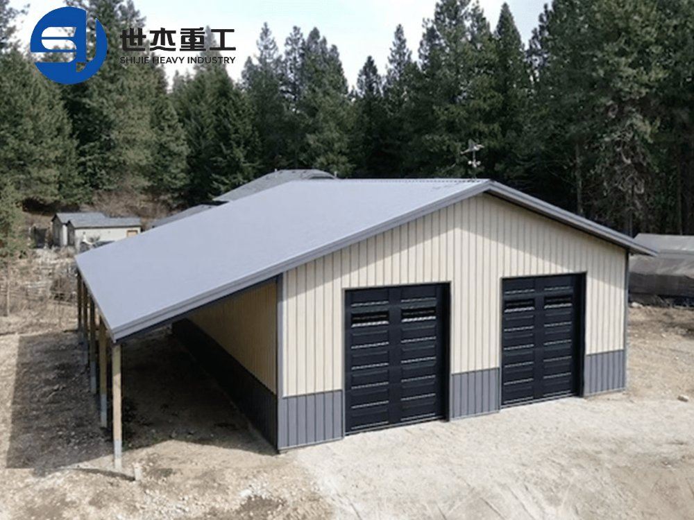 Corrosion-Resistant Steel-Structured Industrial Buildings and Outdoor Storage Facilities