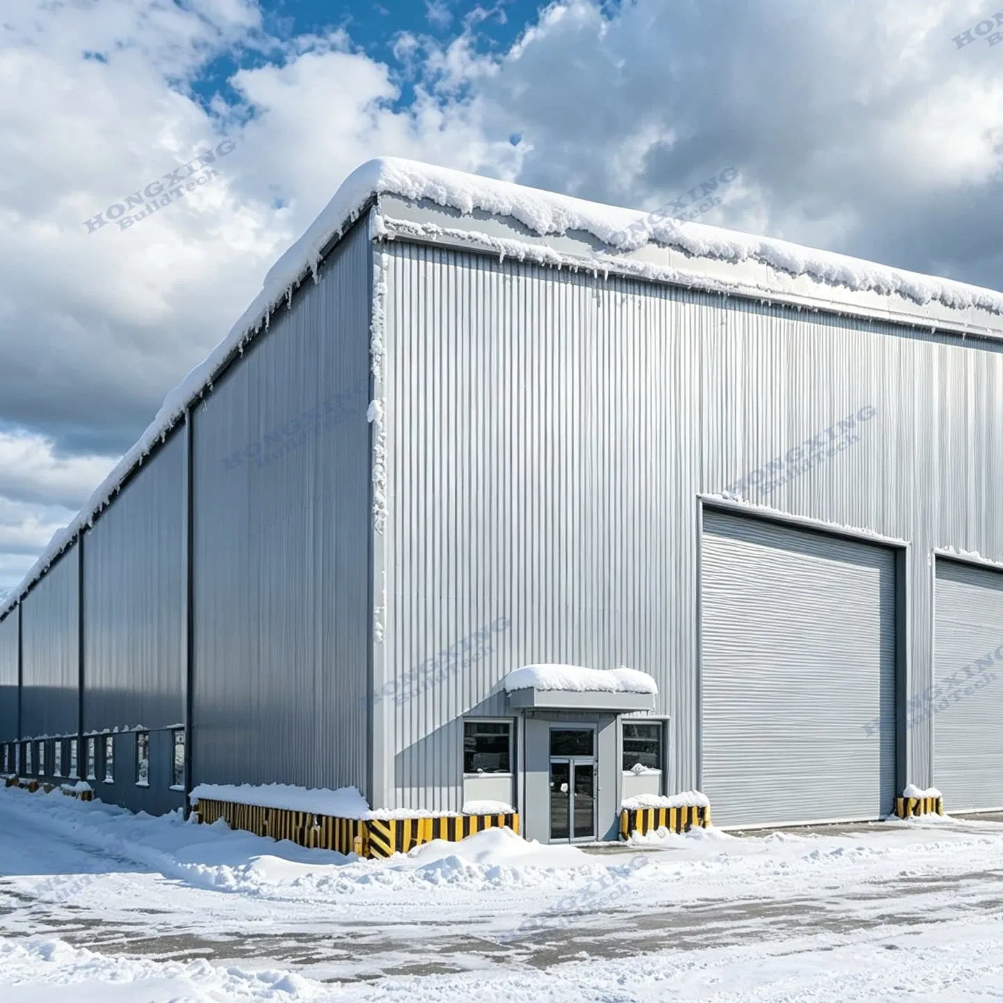 Steel Frame Factory Hot Rolled Steel Building for Heavy Industrial Workshop