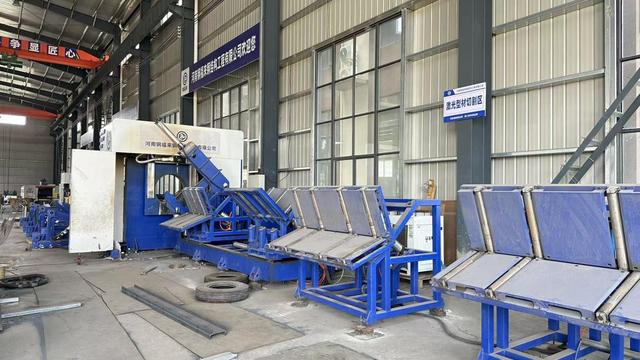 Commercial steel building structure for logistics center