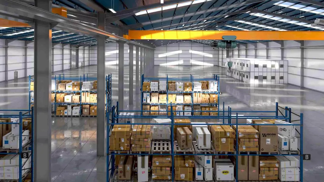 Superior Strength Steel Structure Warehouse Prefab Metal Workshop Building for Storage Facilities