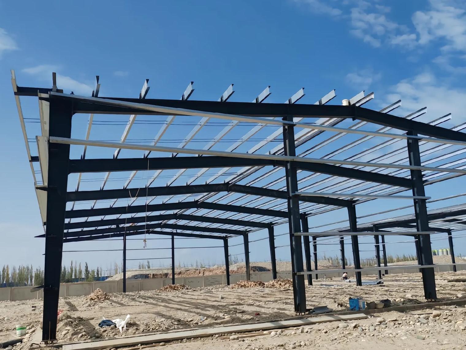 Steel Heavy Duty Prefabricated Factory Manufacturing Plant for Steel Structure Bridge with Welding Cutting Bending Services