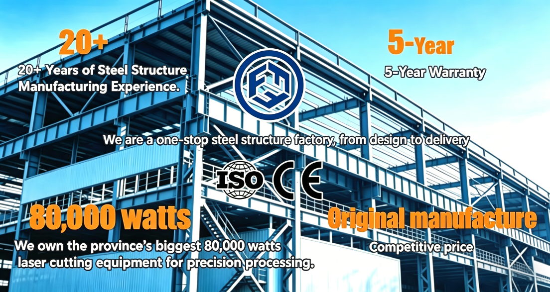 Prefab steel structure building