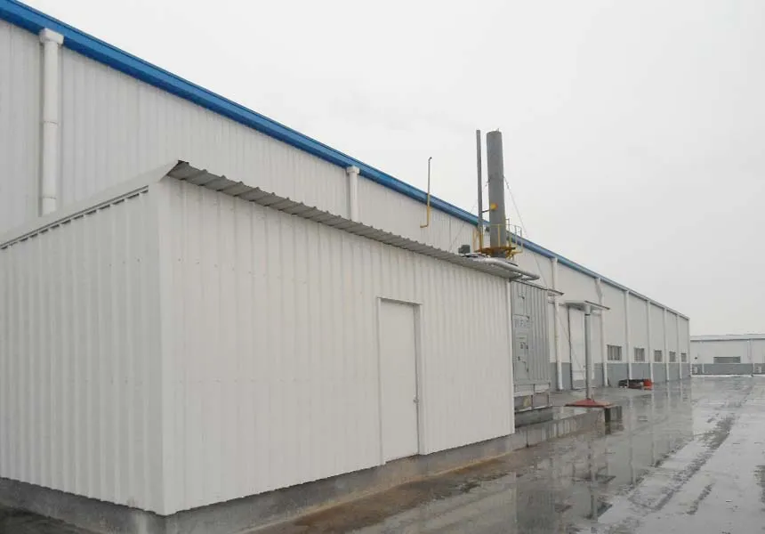Low Cost Strong Prefabricated Steel Structure Factory