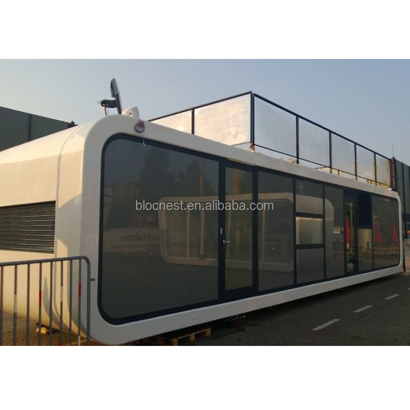 Prefab Modular Bungalow Container Shop House Garden Hause Outdoor Cafe Restaurant Office Booth for Commercial Use
