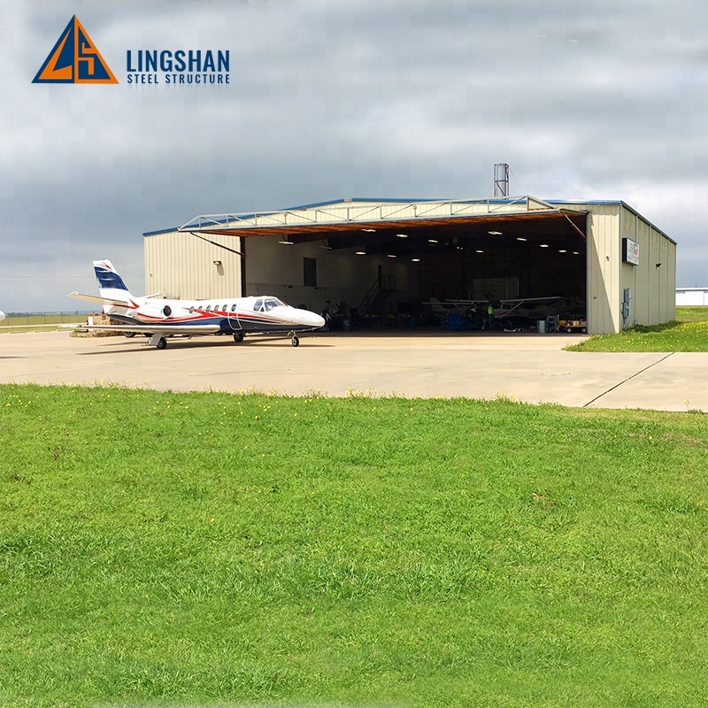 Steel Structure Aircraft Hangar and Warehouse