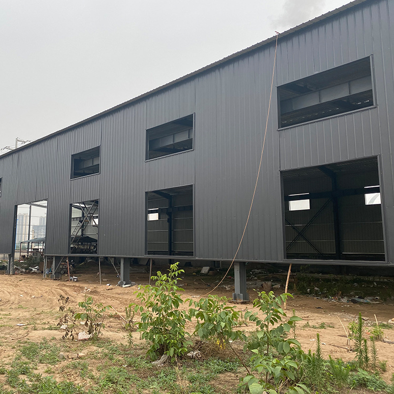 Pre-engineered Steel Structure Large Span Building for Factory Warehouse Workshop Cold Storage and Industrial Storage Logistics