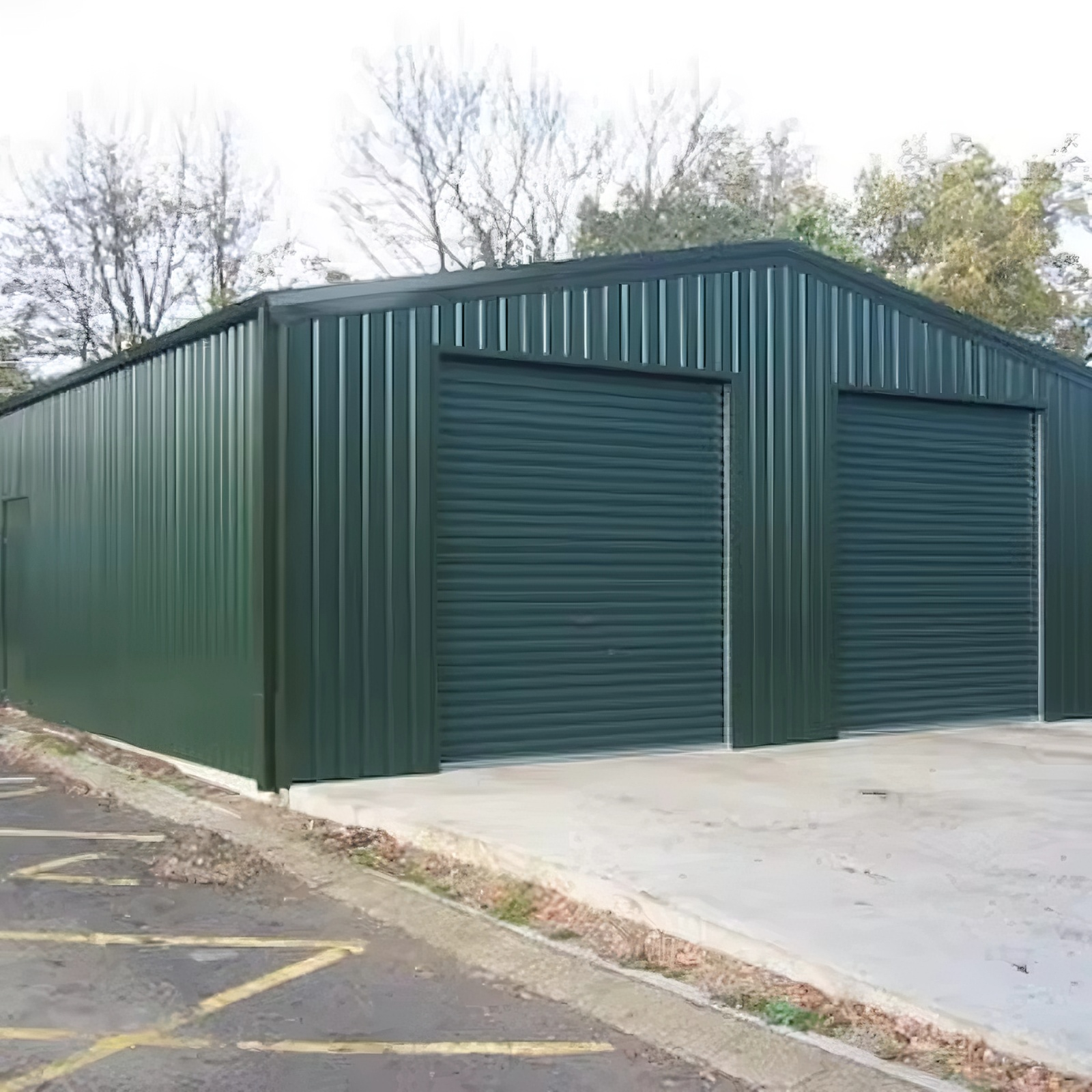 Prefabricated Workshop Prefab Light Steel Structure Farm Storage Warehouse Metal Building Kits with Welding &amp; Bending Services