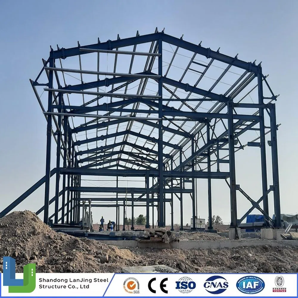 Industrial Pre-Engineered Steel Structure Prefabricated Plant Factory Construction Building Project for Building Materials Steel Structures