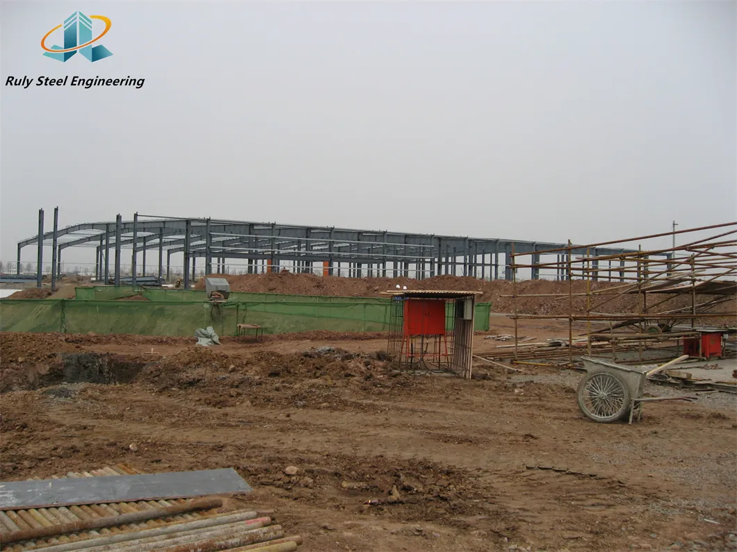 Heavy Industry Steel Structure Workshop Prefabricated Industrial Metal Buildings