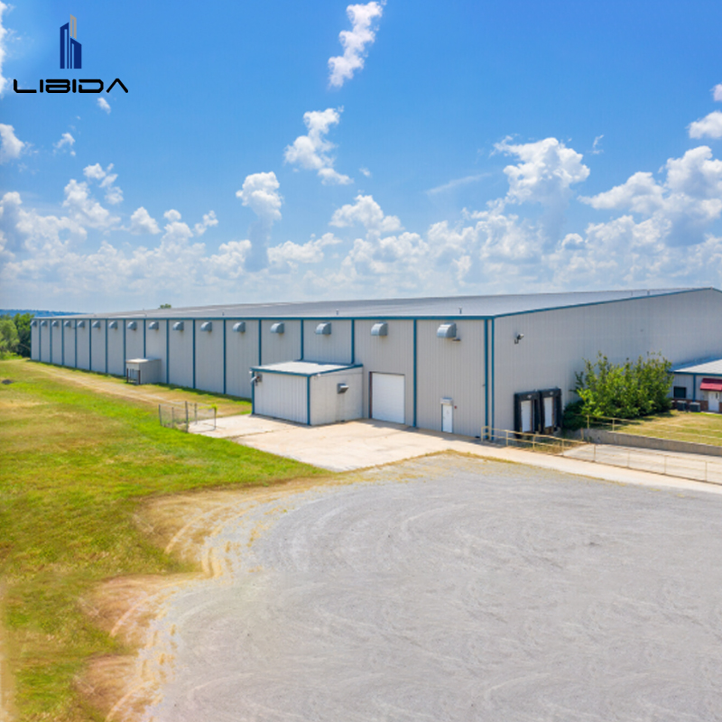 China Professional Modern Prefabricated Steel Industrial Warehouse with Custom Sizes and CE Certification