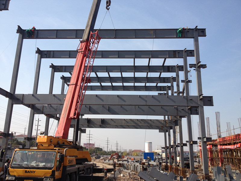 Hot Sale Prefabricated Steel Lightweight Portal Structural Construction Aircraft Hangar Workshop Warehouse Storage House Welding