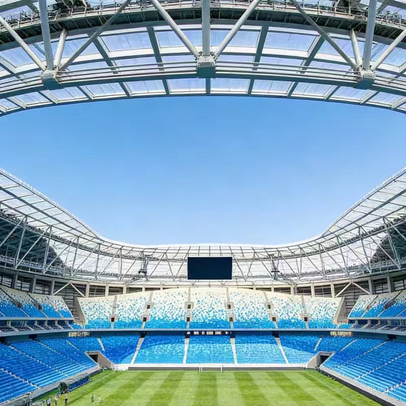 Customizable Outdoor Sports Venue Prefabricated Steel Structure Sports Hall Basketball Gym Football Stadium