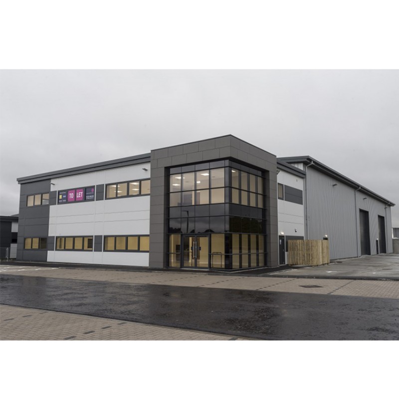 Industrial-Style Free Design Prefabricated Steel Structure Modern Light Warehouse Workshop Office Building Supermarket Prices