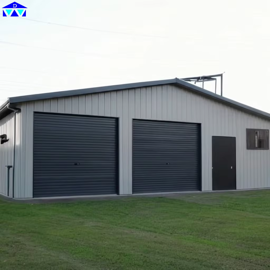 Modular Design Quick Build Steel Warehouse For Small Business Inventory Storage
