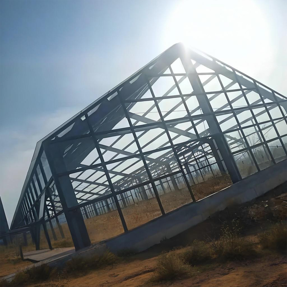 Factory Production Workshop Custom Dimension Quick Install Sound Insulation Clean Type Steel Structure Plant
