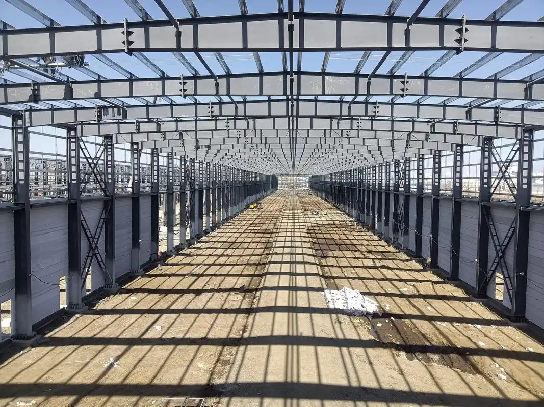 Heavy Type Prefabricated Steel Structure Workshop/Warehouse Building Aircraft Hangar/metal Building Materials