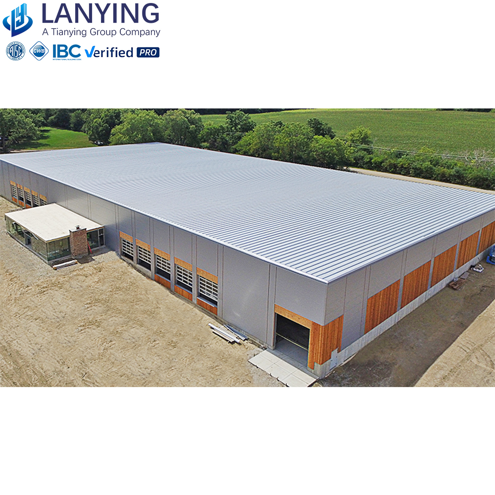 Low Cost Large Span Warehouse Construction Prefabricated Steel Structure Building Cold Storage Building