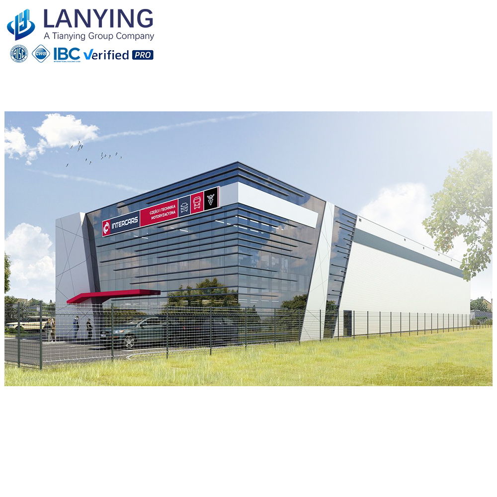 Modern Design Metal Prefabricated Steel Structure Heavy Warehouse Building For Steel Workshop