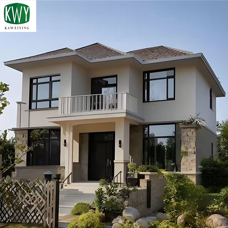 Real estate steel structure prefabricated modular building modern villa luxury cheap micro prefabricated living container house