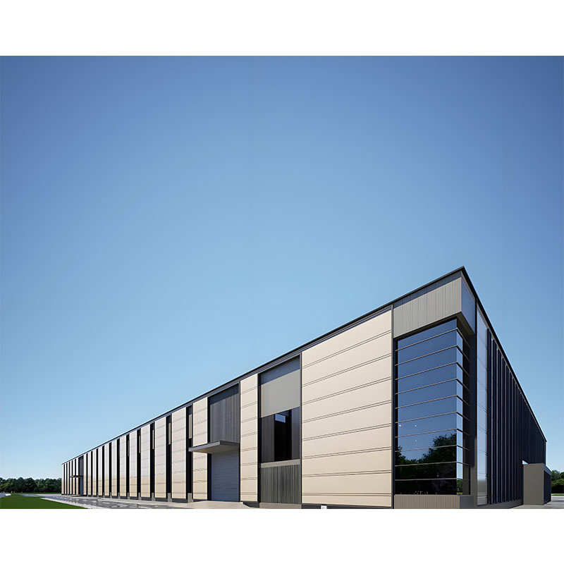Heavy-Duty Steel Factory Structures for Large-Span Industrial Production Spaces