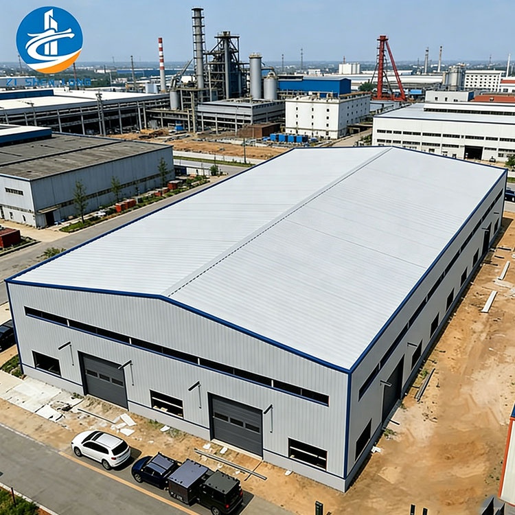Prefab Industrial Workshop Warehouse Construction Material Steel Structure Metal Warehouse Steel Structure