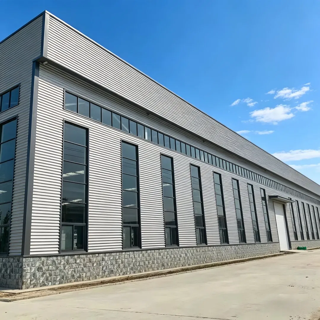 Prefabricated Light Metal Building Commercial Steel Structure Warehouse Construction Building Materials