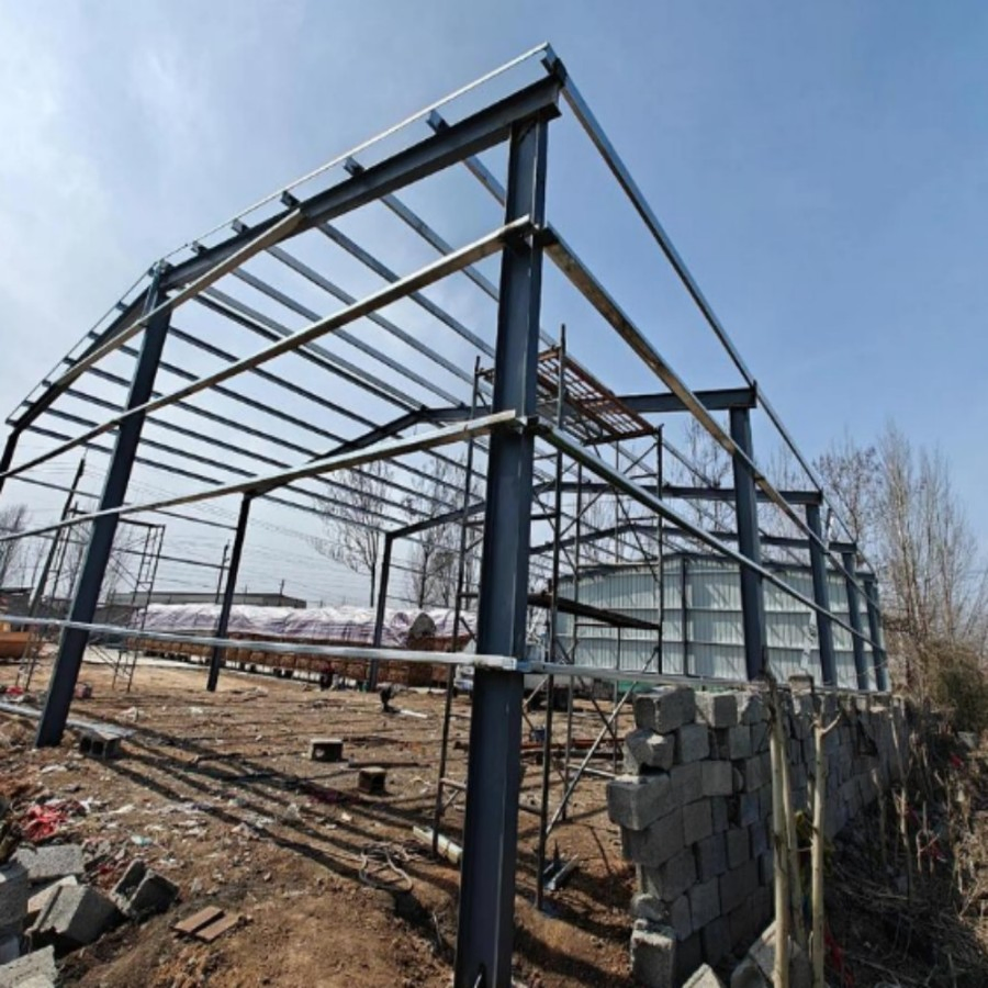 S355jr Steel Structure for Factory Corrosion Resistant