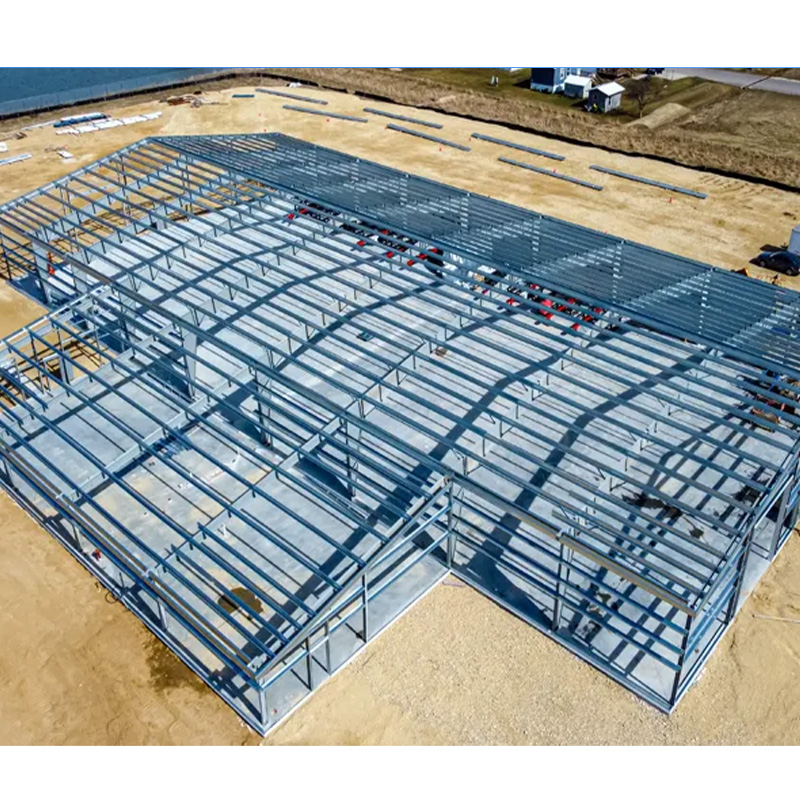 Popular Custom Large Span Metal Building Warehouse - Prefab Steel Barn, Garage Frame, Cold Storage &amp; Industrial Shed