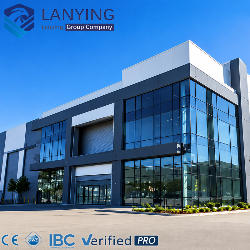Commercial Steel Structure Building For Modern Shopping Mall And Retail Center Development Projects