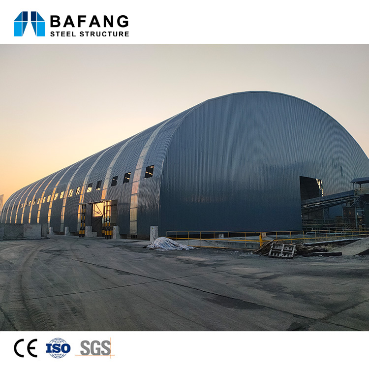 Turnkey Steel Space Frame Shed for Coal/Agro Industries Contractors' Design and Installation Solution