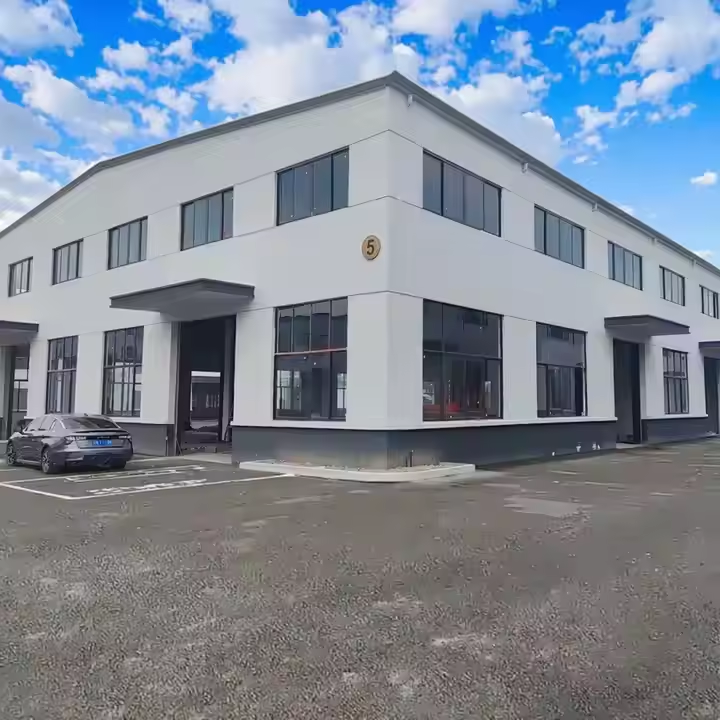 Prefabricated Steel Structure Building For Food Industry Warehouse CE ISO9001 Certification Industrial Design Customizable