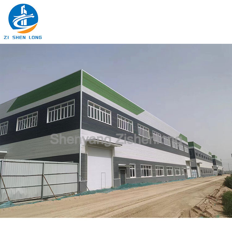 Multi-story Steel Structure Commercial Shopping Mall Supermarket Prefabricated Shop Metal Building