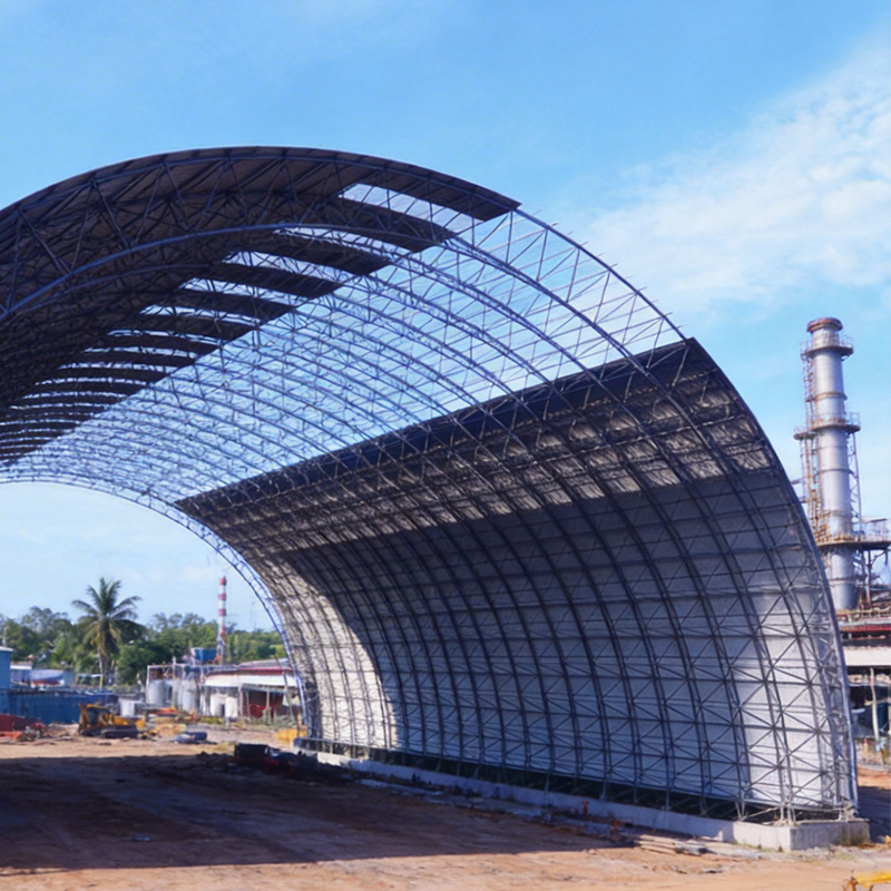 Prefabricated Industrial Steel Structure Buildings Modern Mechanical Workshop Steel Structure Hangar Warehouse for Aircraft