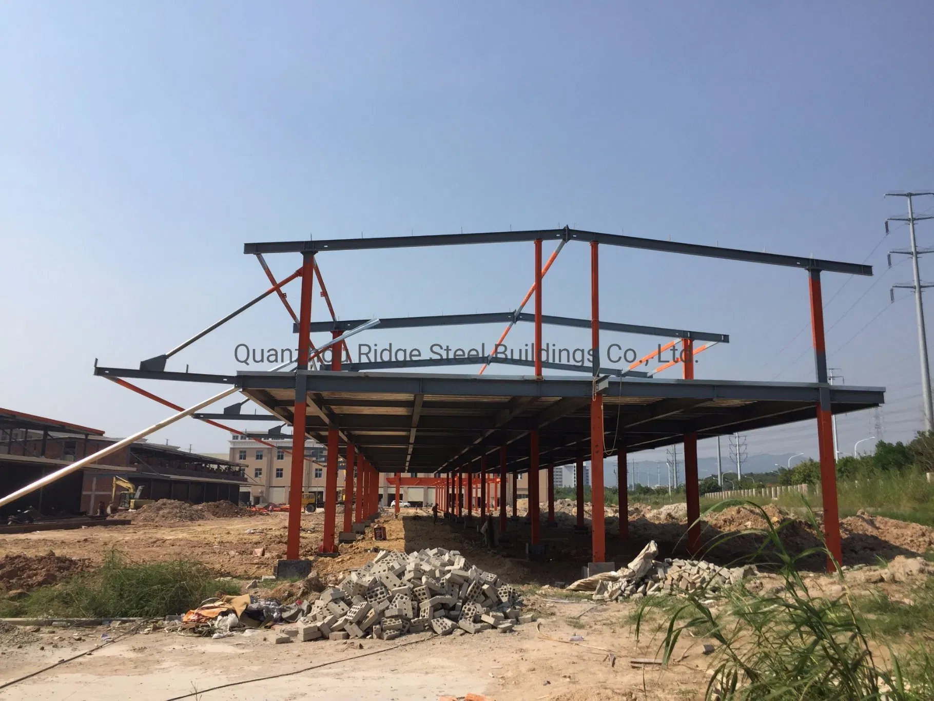 Customized Small Fast Assemble Steel Structure Building for Self Storage Facility