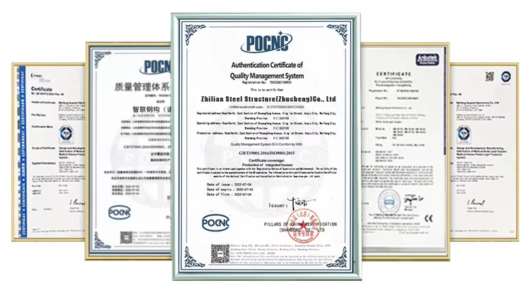 Our Certificates
