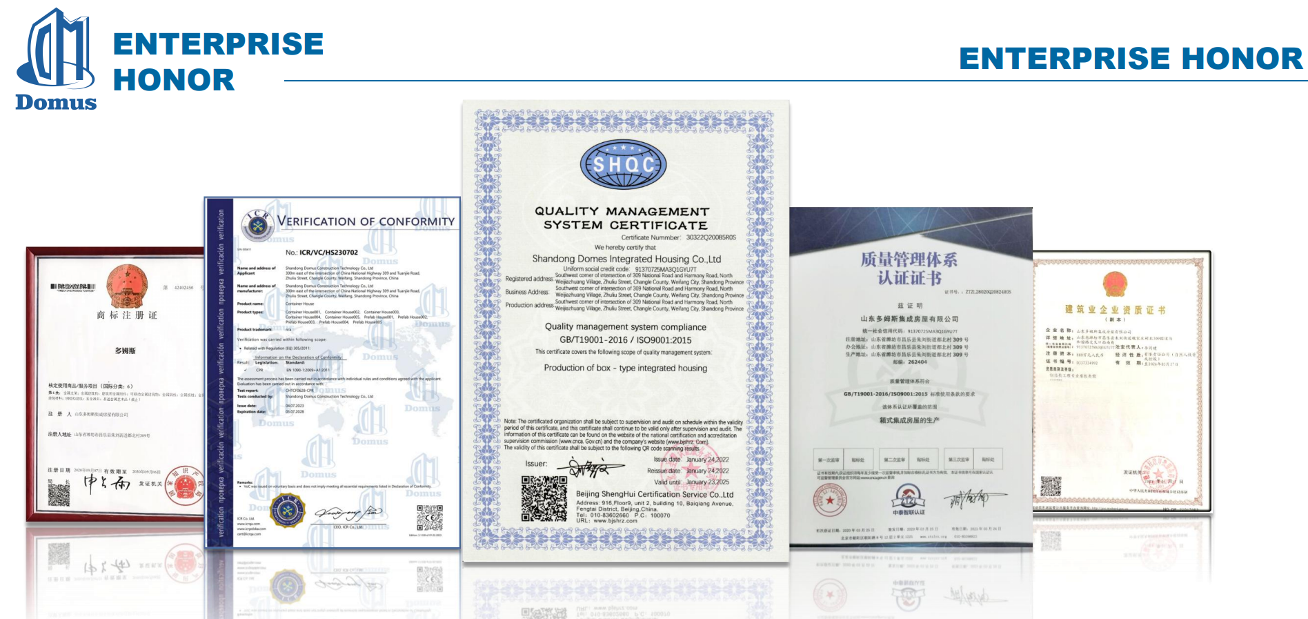 Product Certifications