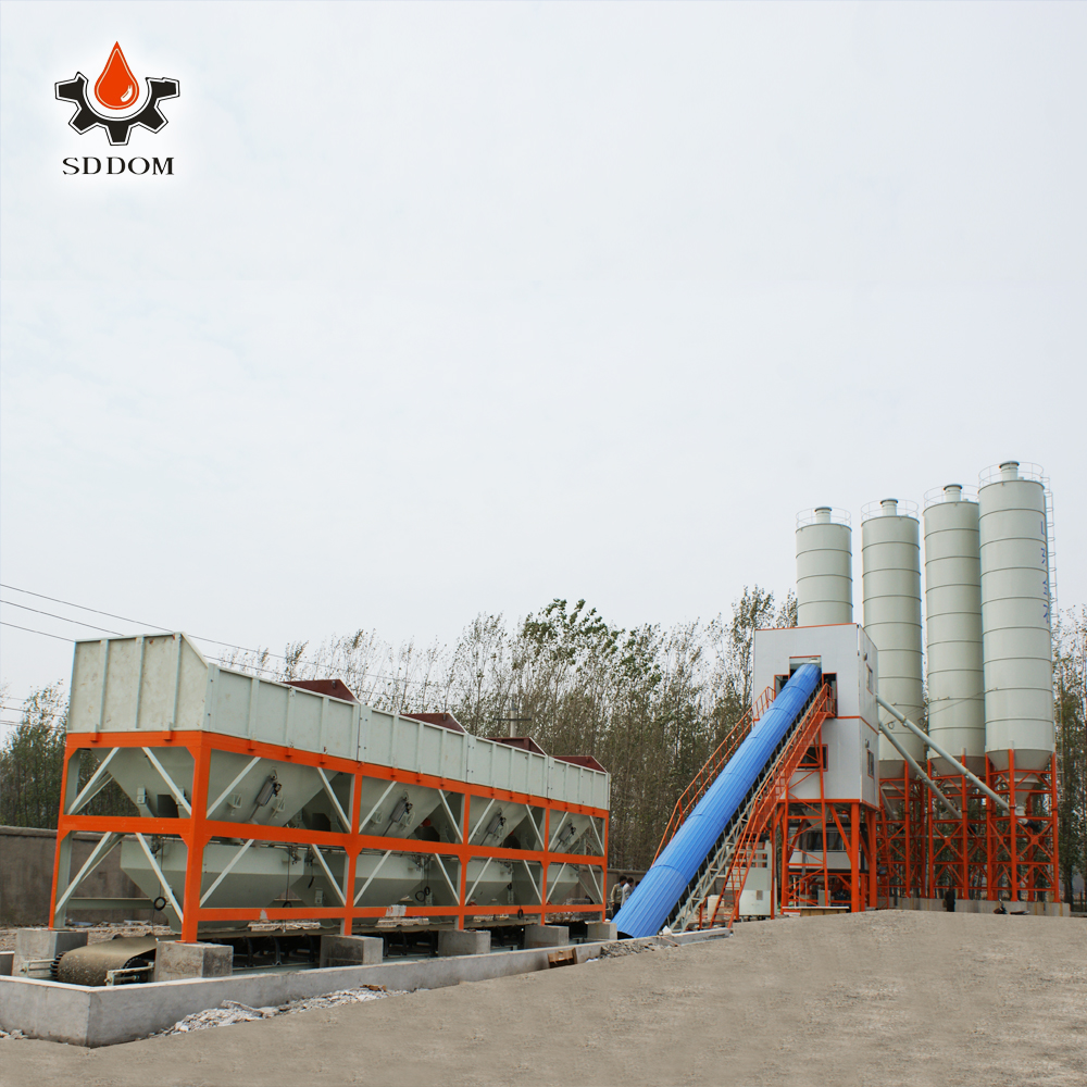 Fully Automatic Capacity 60 120 180m3/h Complete Ready Mix Concrete Batching Mixing Plant System